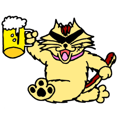 [LINEスタンプ] にゃん吉1発目！！ 