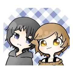 [LINEスタンプ] 双子君スタンプ
