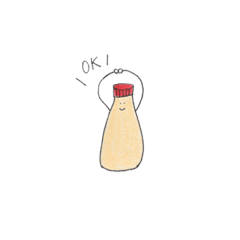[LINEスタンプ] マヨネーズのマヨちゃん 