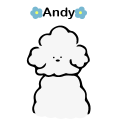 [LINEスタンプ] Andy 毎日使えるスタンプの画像（メイン）