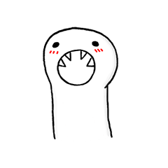 [LINEスタンプ] 小さなワーム 