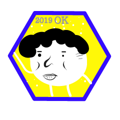 [LINEスタンプ] 2019年の決議 kihae-nom