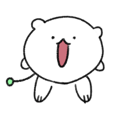 [LINEスタンプ] ポヨ！