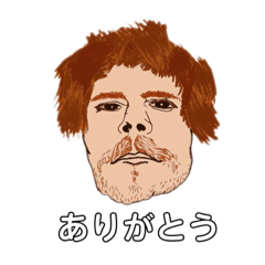[LINEスタンプ] アメリカのおじさん