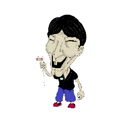 [LINEスタンプ] 恐怖の堀田店長