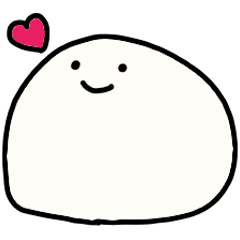[LINEスタンプ] もち子の気持ち
