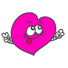[LINEスタンプ] ぴらこのはーとたち
