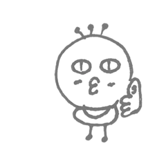 [LINEスタンプ] まんまるがおくん 