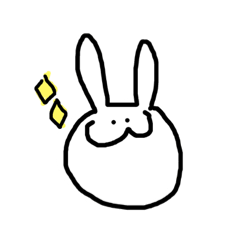 [LINEスタンプ] はくちゃんの感情。