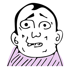[LINEスタンプ] 気の弱いおじさんスタンプ 