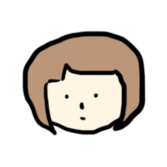 [LINEスタンプ] ショートヘアのおんなのこ