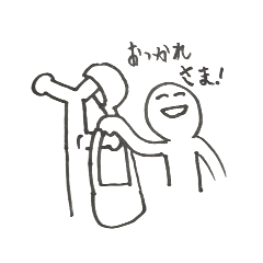 [LINEスタンプ] まるくんの毎日奉仕スタンプ 