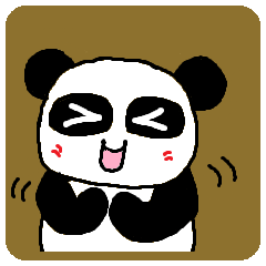 [LINEスタンプ] ぱんだがかわいい