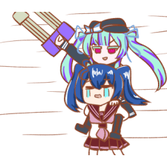 [LINEスタンプ] ふたツイ 
