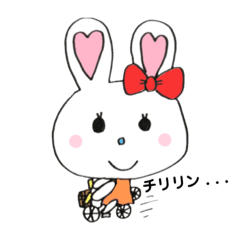 [LINEスタンプ] 大福うさぎちゃん 