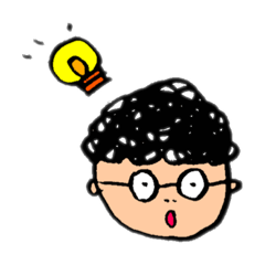 [LINEスタンプ] マジメガネくん 