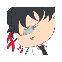 [LINEスタンプ] 頑張ってお仕事してる男性を応援してます。