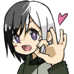 [LINEスタンプ] ツートンちゃんスタンプ 