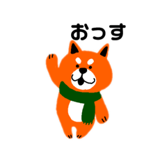 [LINEスタンプ] 柴犬リキのスタンプ 