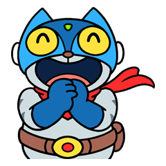 [LINEスタンプ] 仮面太った猫