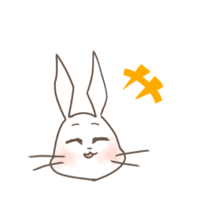 [LINEスタンプ] うさぎ「ラロット」の日常 