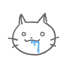 [LINEスタンプ] ただのねこ。のスタンプ