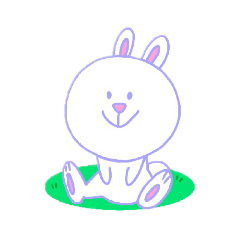 [LINEスタンプ] 豊かな表情のうさぎ 