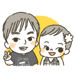 [LINEスタンプ] 元気なお兄ちゃんと泣き虫な妹ちゃん