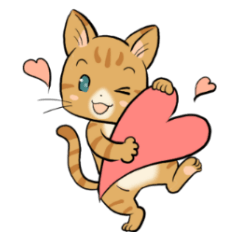 [LINEスタンプ] 福トラ とらのこねこ 8個セット