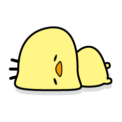 [LINEスタンプ] ひよこのゆきち その1