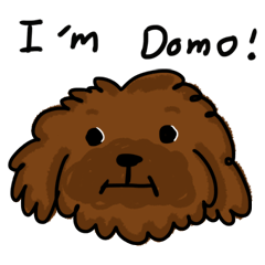 [LINEスタンプ] 私はDomoです