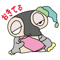 [LINEスタンプ] はーていペンギン 