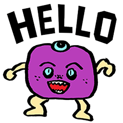 [LINEスタンプ] モンスターズ トーク