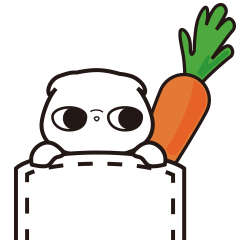 [LINEスタンプ] 人参の妖精きゃろっぽスタンプ 
