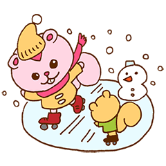 [LINEスタンプ] リスママ