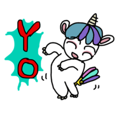 [LINEスタンプ] カリスマユニコーン