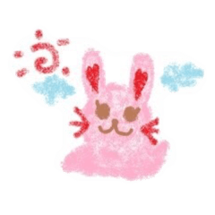 [LINEスタンプ] ほわほわうさぎぃのスタンプ③
