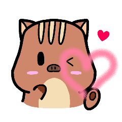 [LINEスタンプ] 感情の機微をつたえる うり坊や 