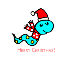 [LINEスタンプ] へびたち、クリスマス仕様。 