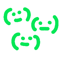 [LINEスタンプ] なんでもないかおもじ 