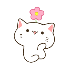 [LINEスタンプ] まるいおかおのねこさんたち 