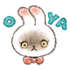 [LINEスタンプ] うさぎのしらずちゃん 