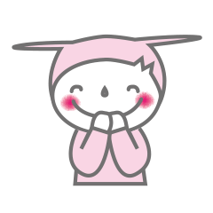 [LINEスタンプ] 恋ウサちゃん