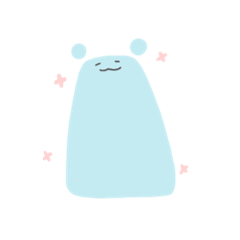 [LINEスタンプ] ふっくらクマ 