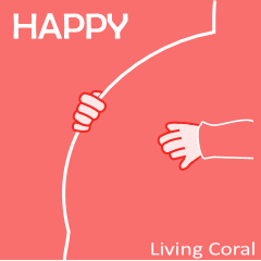 [LINEスタンプ] Living Coralスタンプ with 想い