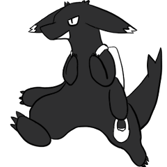 [LINEスタンプ] 黒い生き物スタンプ 