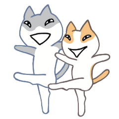 [LINEスタンプ] ネコの愛 