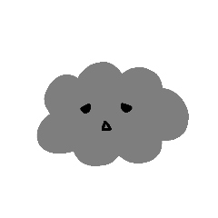 [LINEスタンプ] サイレント雨雲さんの画像（メイン）
