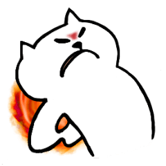[LINEスタンプ] 初老ねこスタンプ