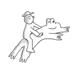 [LINEスタンプ] にしもぐらスタンプ2〜かえると仲間たち〜